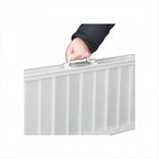 Proplus Vouwbare oprijplaat aluminium rolstoel 122 x 73 cm 270 kg