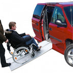 Proplus Vouwbare oprijplaat aluminium rolstoel 122 x 73 cm 270 kg