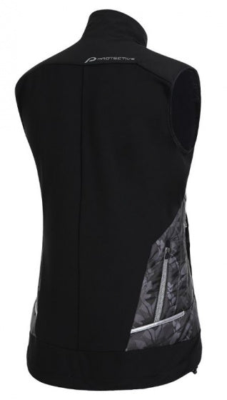 bodywarmer P-Painted Bird dames polyester grijs mt 42