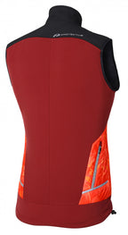 bodywarmer P-Painted Bird dames polyester rood mt 40