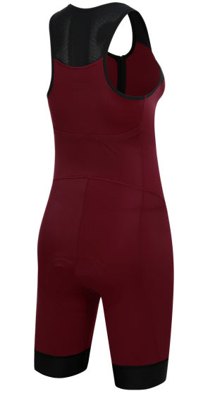 Protective Fietsbroek P-Bella dames polyamide bordeaux maat 42