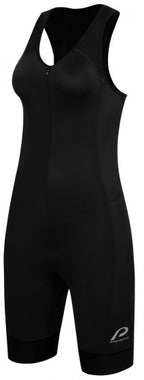 fietsbroek P-Bella dames polyamide zwart mt 44