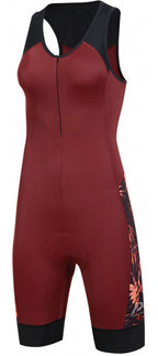 Protective Fietsbroek P-Bella Flower dames polyamide rood mt 40