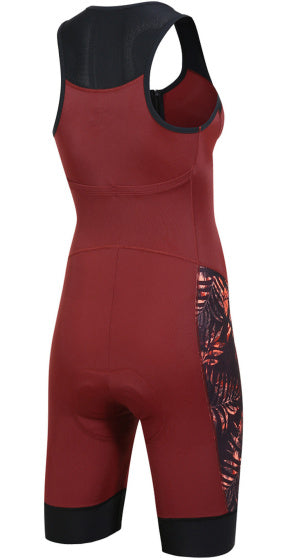 Protective Fietsbroek P-Bella Flower dames polyamide rood mt 40
