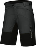 fietsbroek P-bounce heren polyester antraciet maat 4XL
