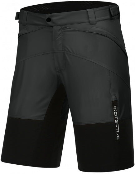 fietsbroek P-bounce heren polyester antraciet maat 4XL
