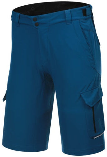 fietsbroek P-Deer Dance heren polyester blauw maat M
