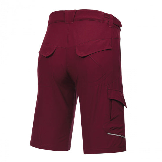fietsbroek P-Deer Dance heren polyester rood maat L