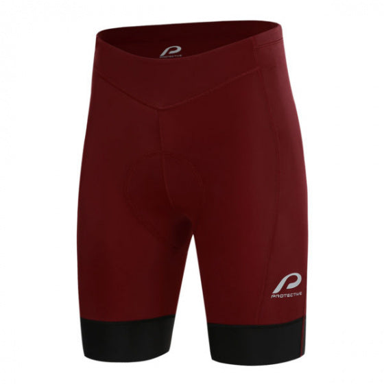 fietsbroek P-Icon dames polyamide/elastaan rood mt 38