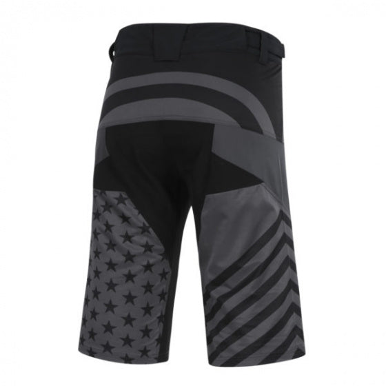 fietsbroek P-Meteor heren polyester/elastaan zwart maat 5XL