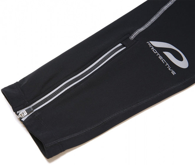 fietsbroek P-Shadowmoon heren polyamide zwart maat S