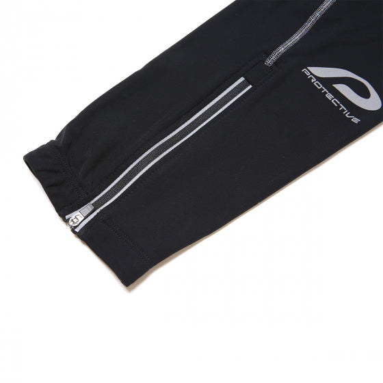 fietsbroek P-Trace heren polyamide zwart maat XXL