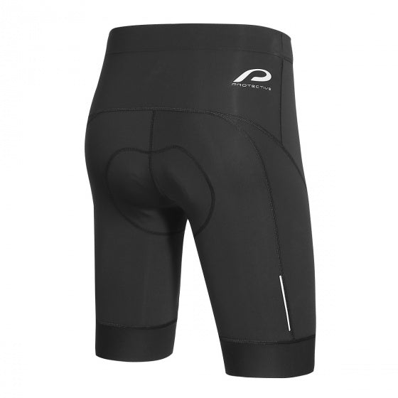 fietsbroek P-Traverse heren polyamide zwart maat M