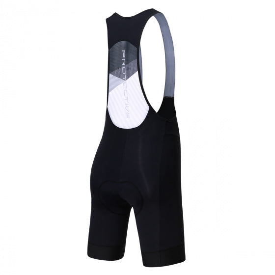 fietsbroek P-Traverse heren polyamide zwart/wit maat L