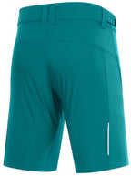 fietsbroek P-Valley dames polyester mintgroen mt 44