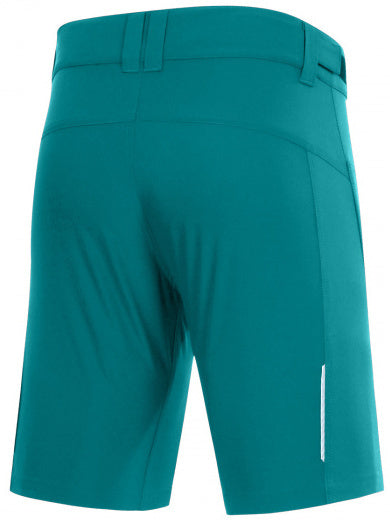fietsbroek P-Valley dames polyester mintgroen mt 36