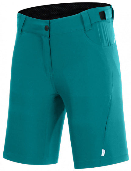 fietsbroek P-Valley dames polyester mintgroen mt 46
