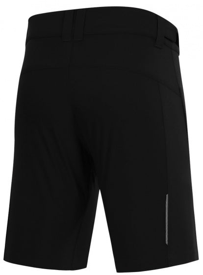 fietsbroek P-Valley dames polyester zwart maat 48