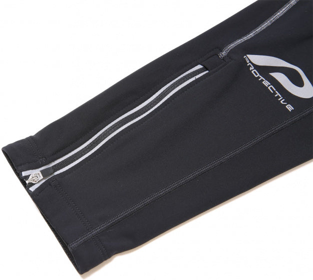 fietsbroek P-Woodland dames polyamide zwart maat 46