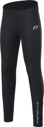fietsbroek P-Woodland dames polyamide zwart maat 36