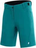 fietsbroek P-valley heren polyester turquoise maat XXL