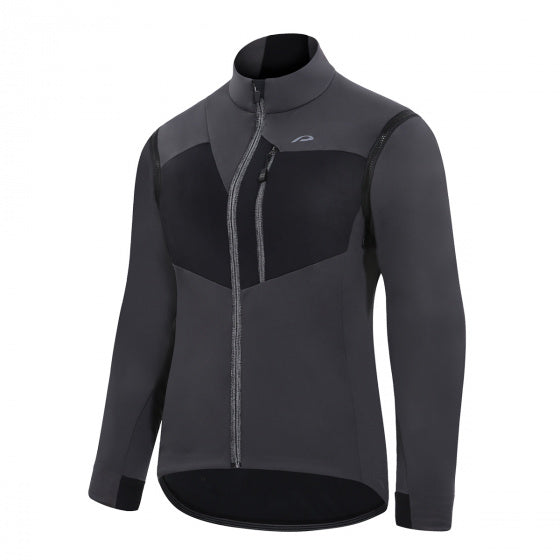 fietsjack P-Fix softshell dames zwart maat 44