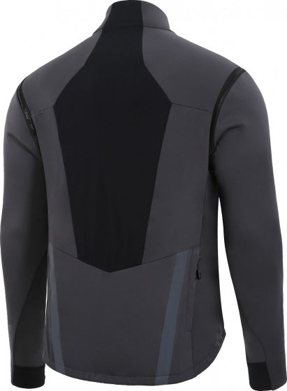 fietsjack P-Fix Me softshell dames grijs maat L