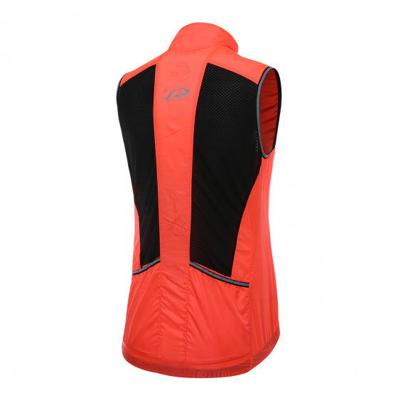 fietsjack P-Ride dames polyester koraalrood mt 42
