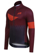 fietsjack P-straight heren polyester rood maat 5XL