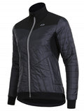 fietsjas P-Attitude dames polyester antraciet maat 38