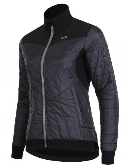 fietsjas P-Attitude dames polyester antraciet maat 40