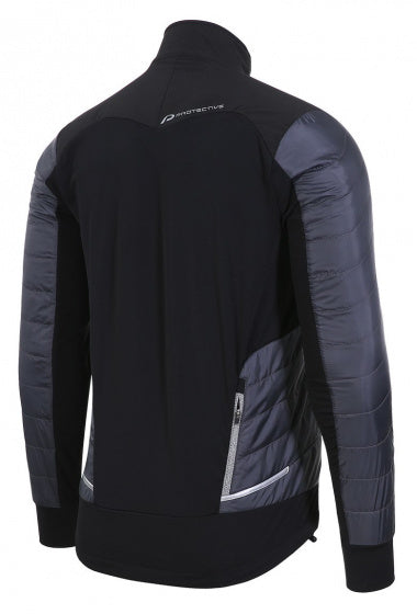fietsjas P-Attitude heren polyester antraciet maat XXL