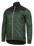 fietsjas P-Attitude heren polyester donkergroen maat S