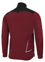 fietsjas P-Attitude heren polyester donkerrood maat L