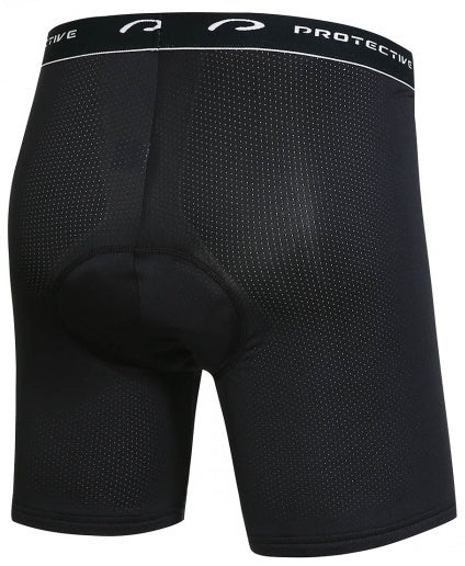 fietsonderbroek dames polyester zwart maat 50