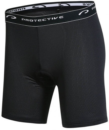 fietsonderbroek dames polyester zwart maat 50