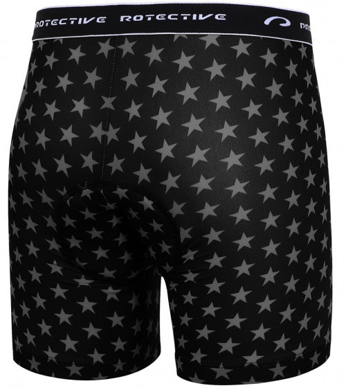 fietsonderbroek P-Sweet Jane dames polyester zwart mt 36