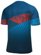 fietsshirt Dust heren polyester donkerblauw maat 3XL