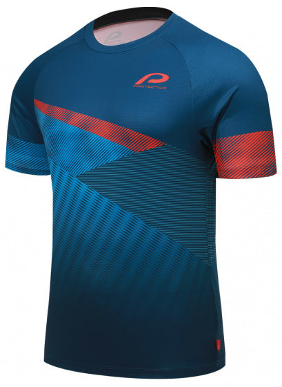 fietsshirt Dust heren polyester donkerblauw maat 5XL
