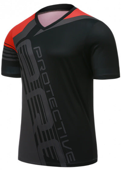 fietsshirt Empire heren polyester antraciet maat S