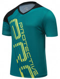 fietsshirt Empire heren polyester petrol maat XL