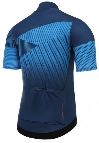 fietsjack Light It Up heren polyester blauw maat 5XL