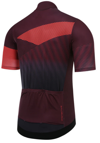 fietsjack Light It Up heren polyester rood maat 5XL