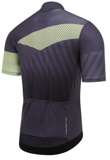 fietsjack Light It Up heren polyester zwart maat S