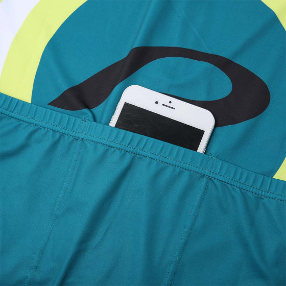 fietsjack Meteor heren polyester aqua/mint maat L