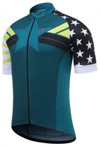 fietsjack Meteor heren polyester aqua/mint maat S
