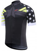 fietsjack Meteor heren polyester zwart maat M