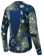 fietsshirt P-Bang dames polyester donkerblauw maat 46