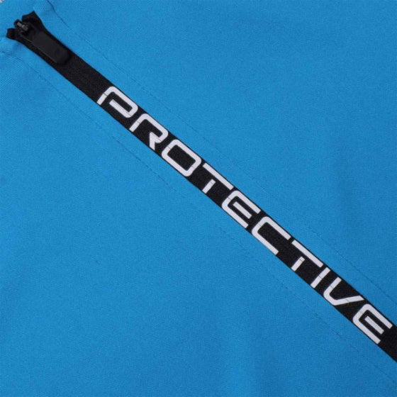 fietsshirt P-Move heren polyester blauw/zwart maat L