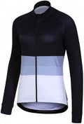 fietsshirt P-Ride Day dames polyester zwart/wit mt 44